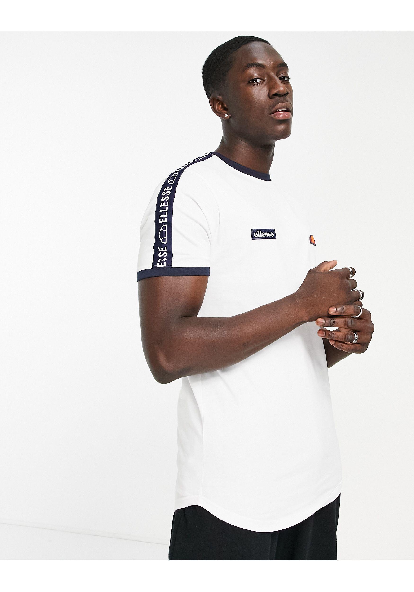 Ellesse Fede T-shirt With Taping in White for Men | Lyst