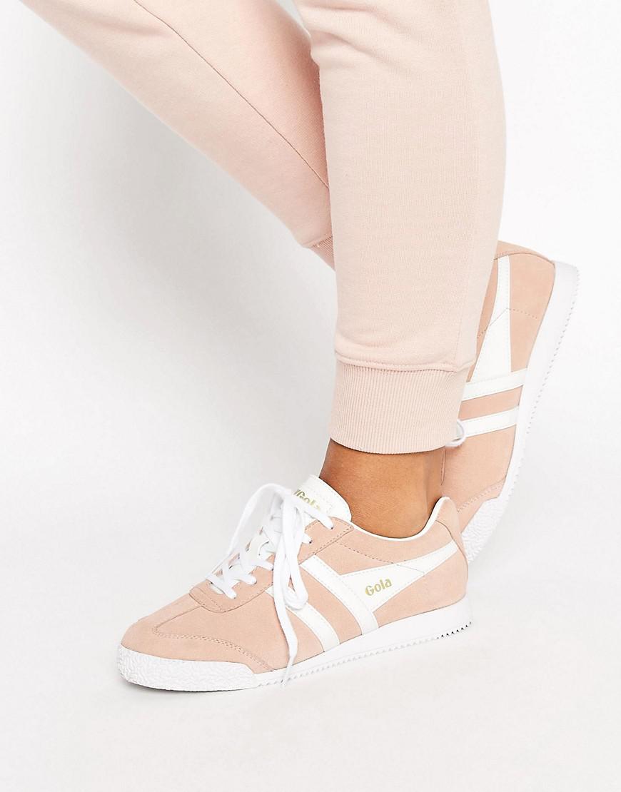 Gola Suede Harrier Blush Pink Sneakers 