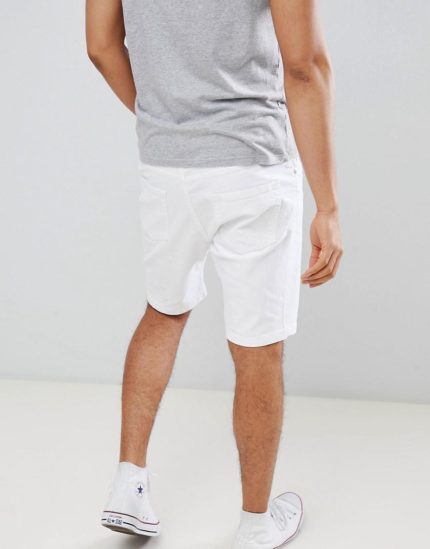 Stradivarius Hombre Blanco Vaqueros De Shorts Color En Lyst cj4q3L5AR