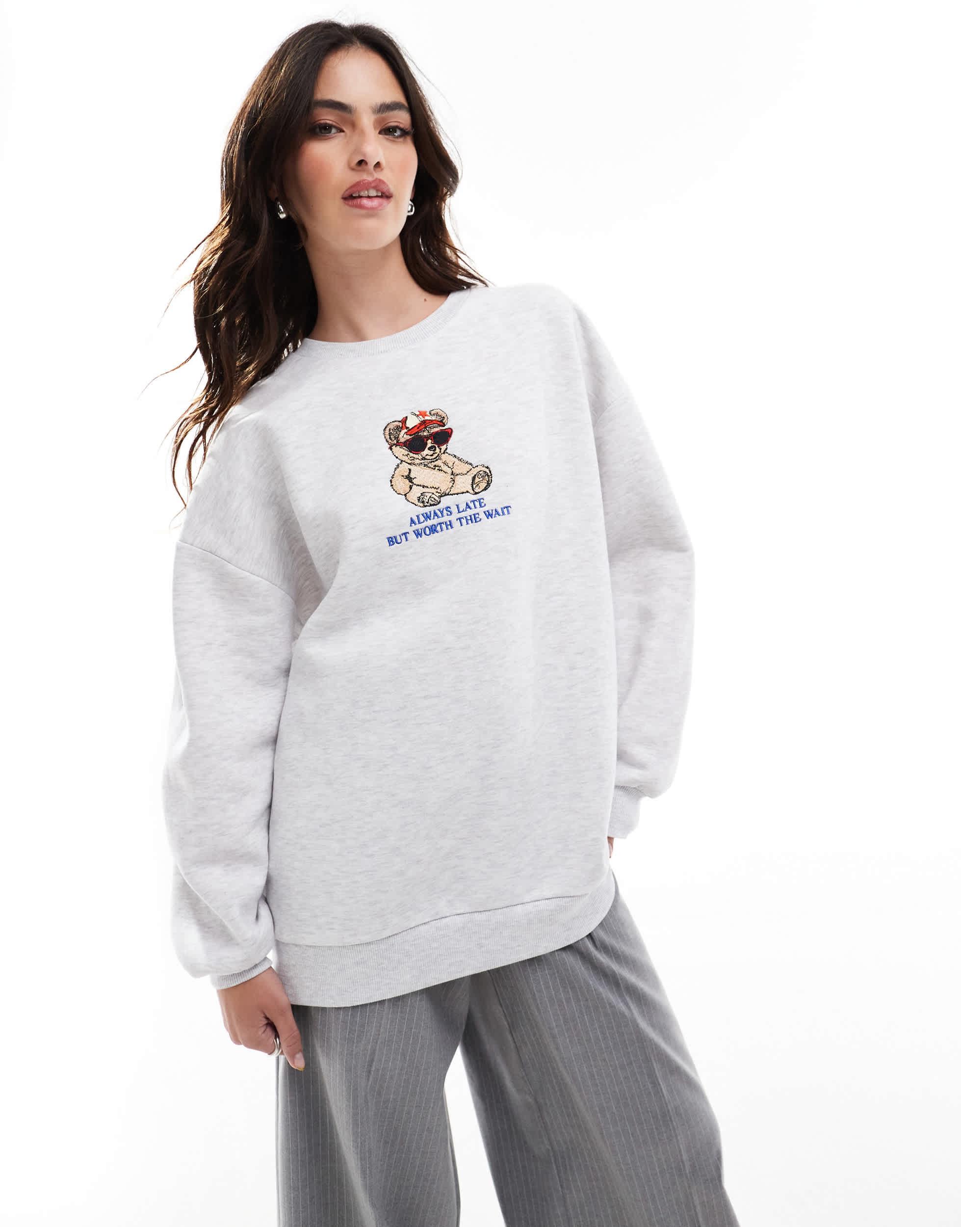 Stradivarius teddy hoodie best sale