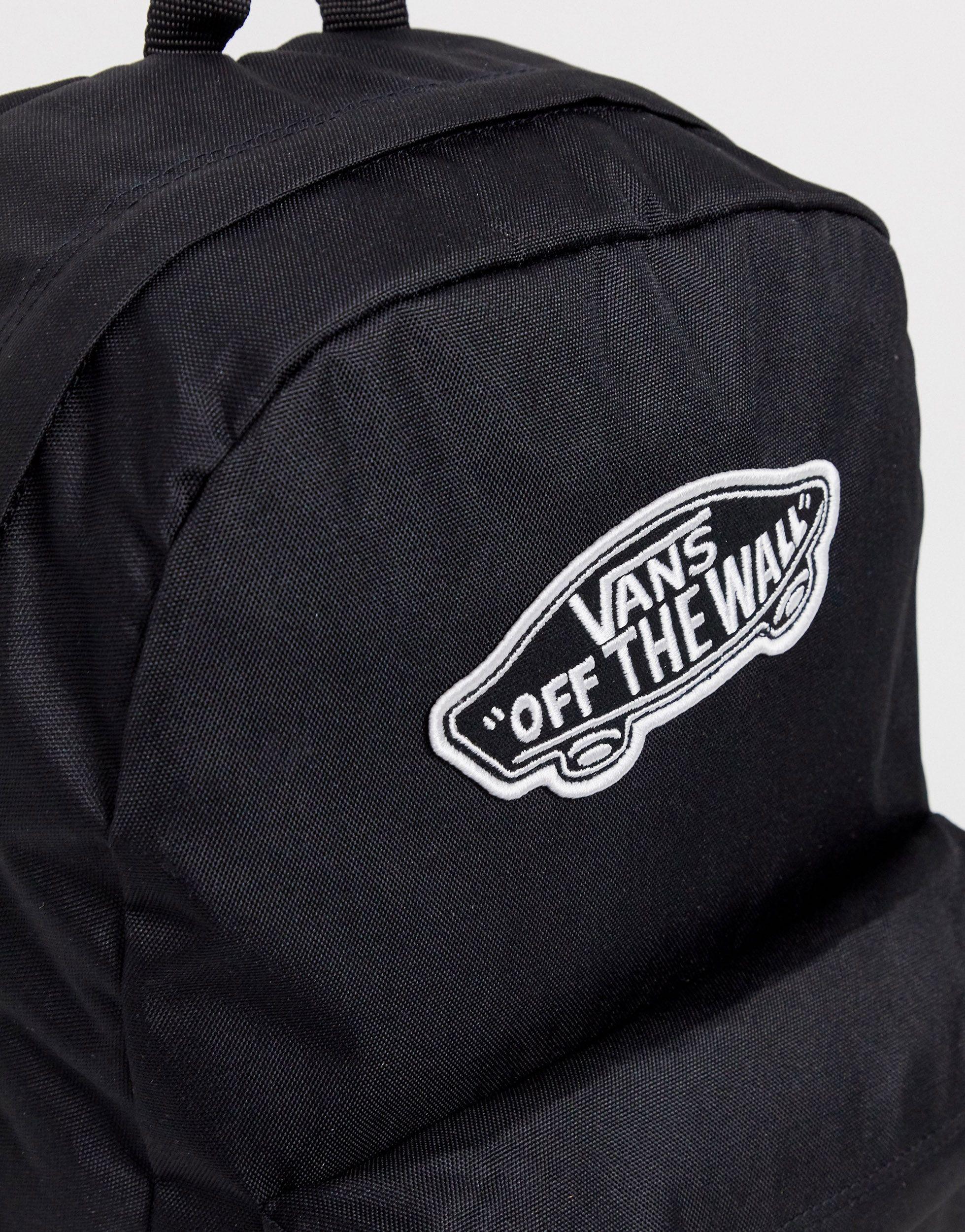 Vans Synthetic Realm Backpack in Black - Save 67% | Lyst