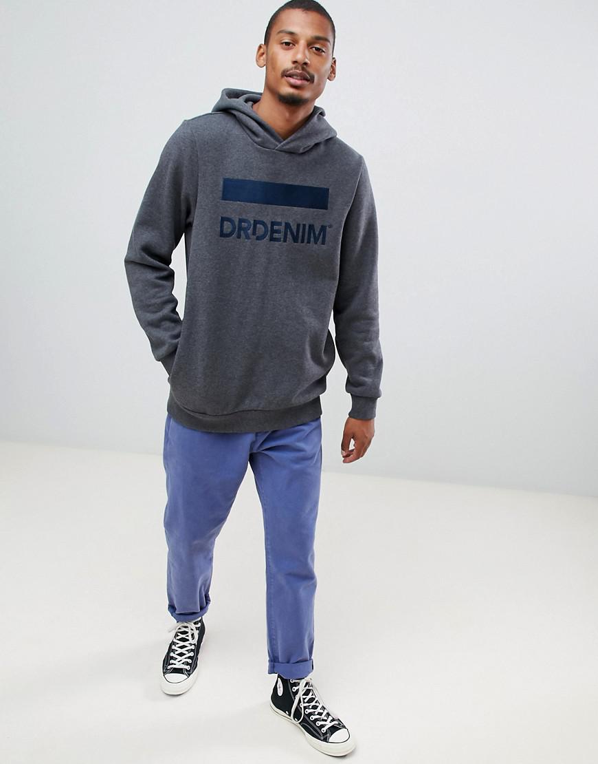 dr denim hoodie