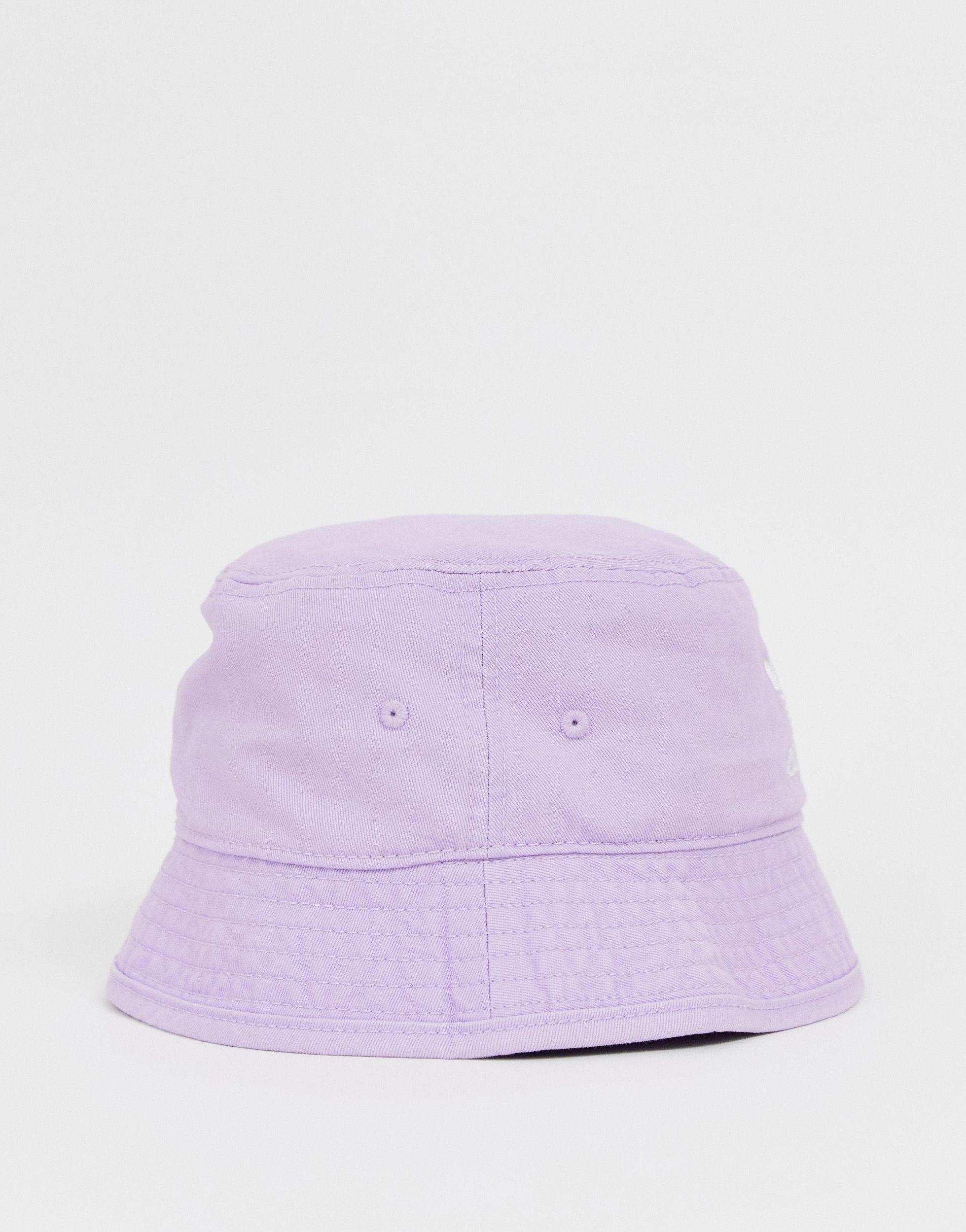 lilac adidas bucket hat