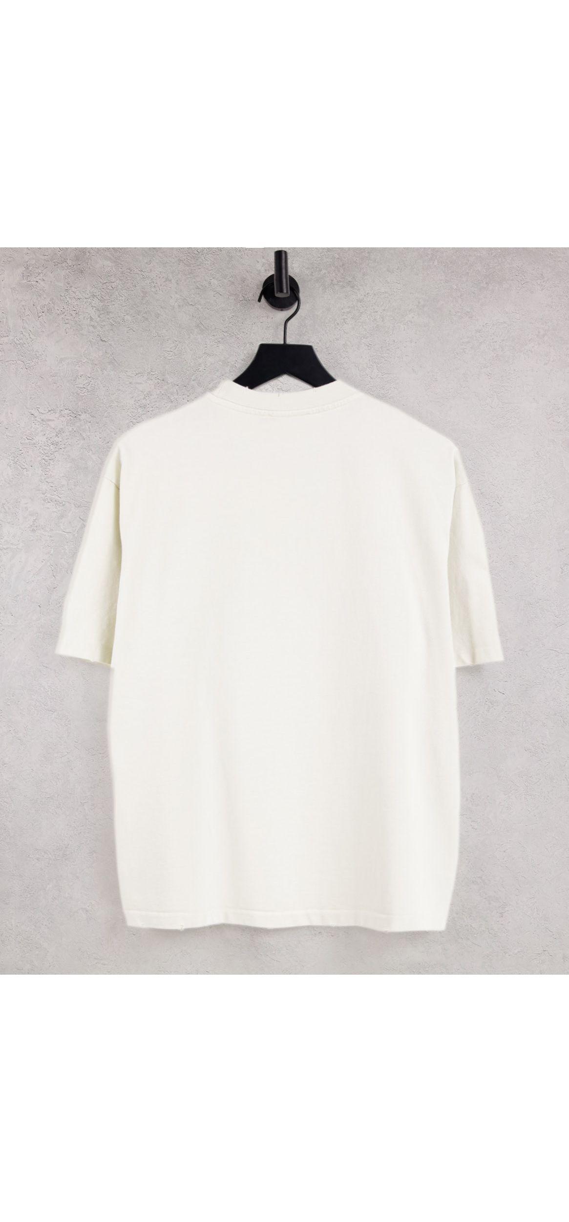 Jaded London Men's Stereo Stripe Shirt - White - Short Sleeve T-shirts