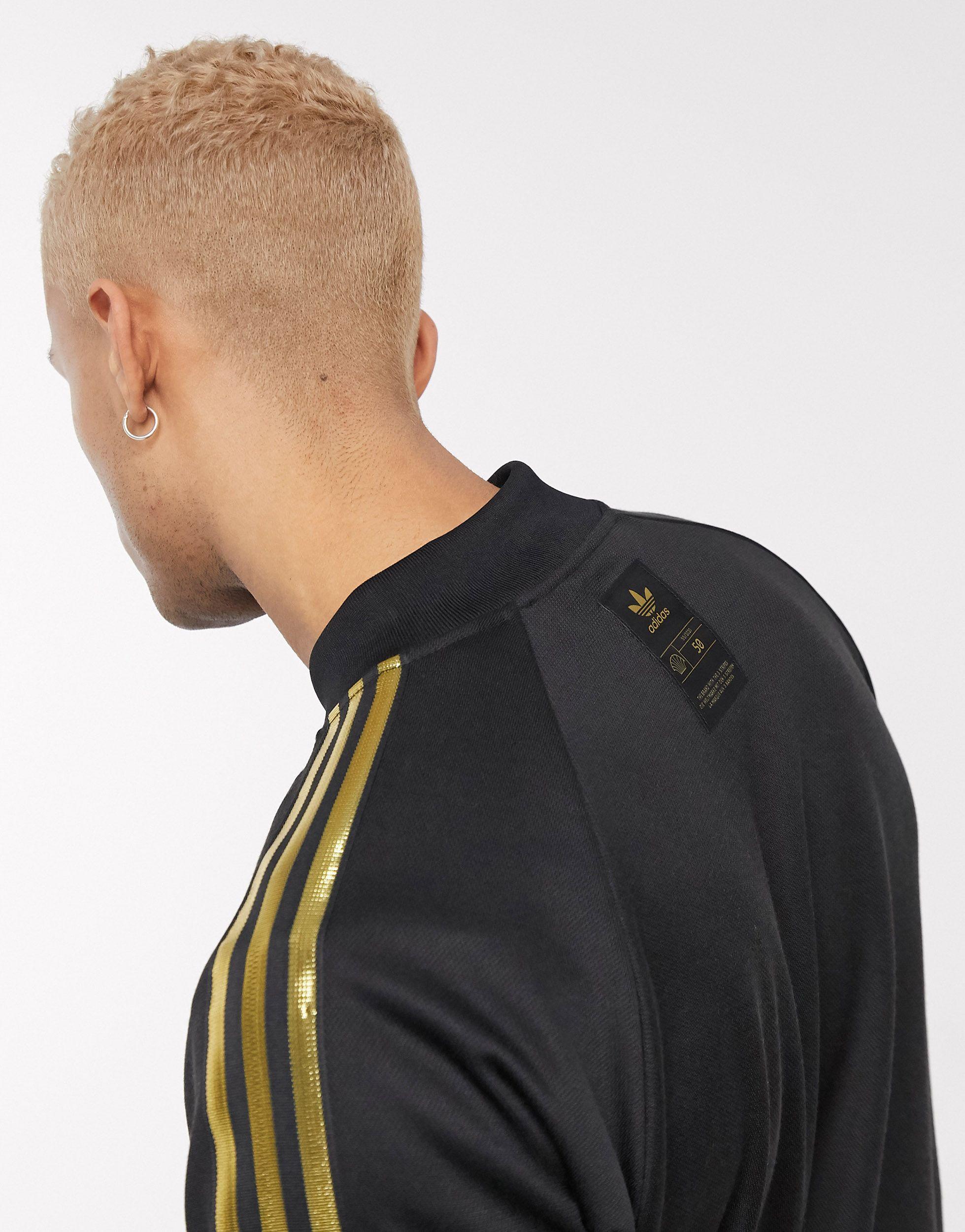 adidas Originals Superstar 24k Jacket in Black for Men | Lyst