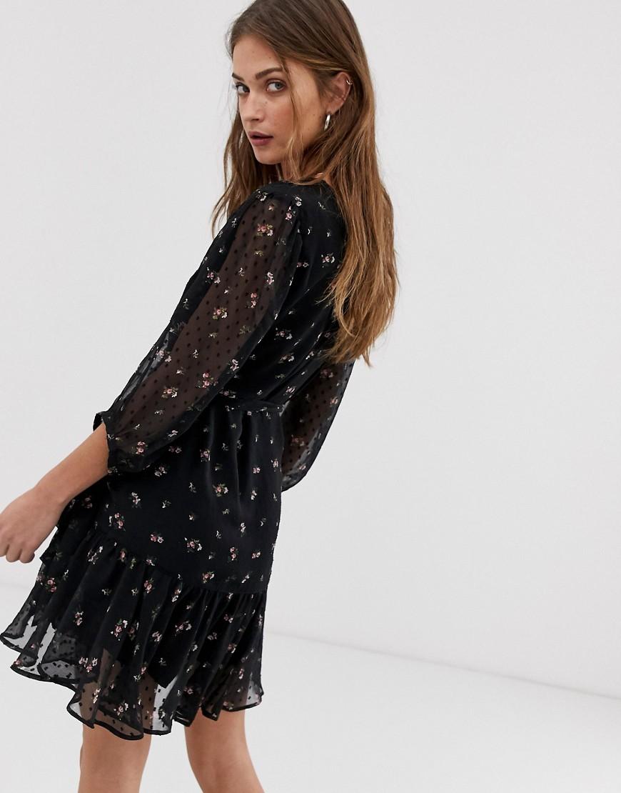 all saints jade aster dress