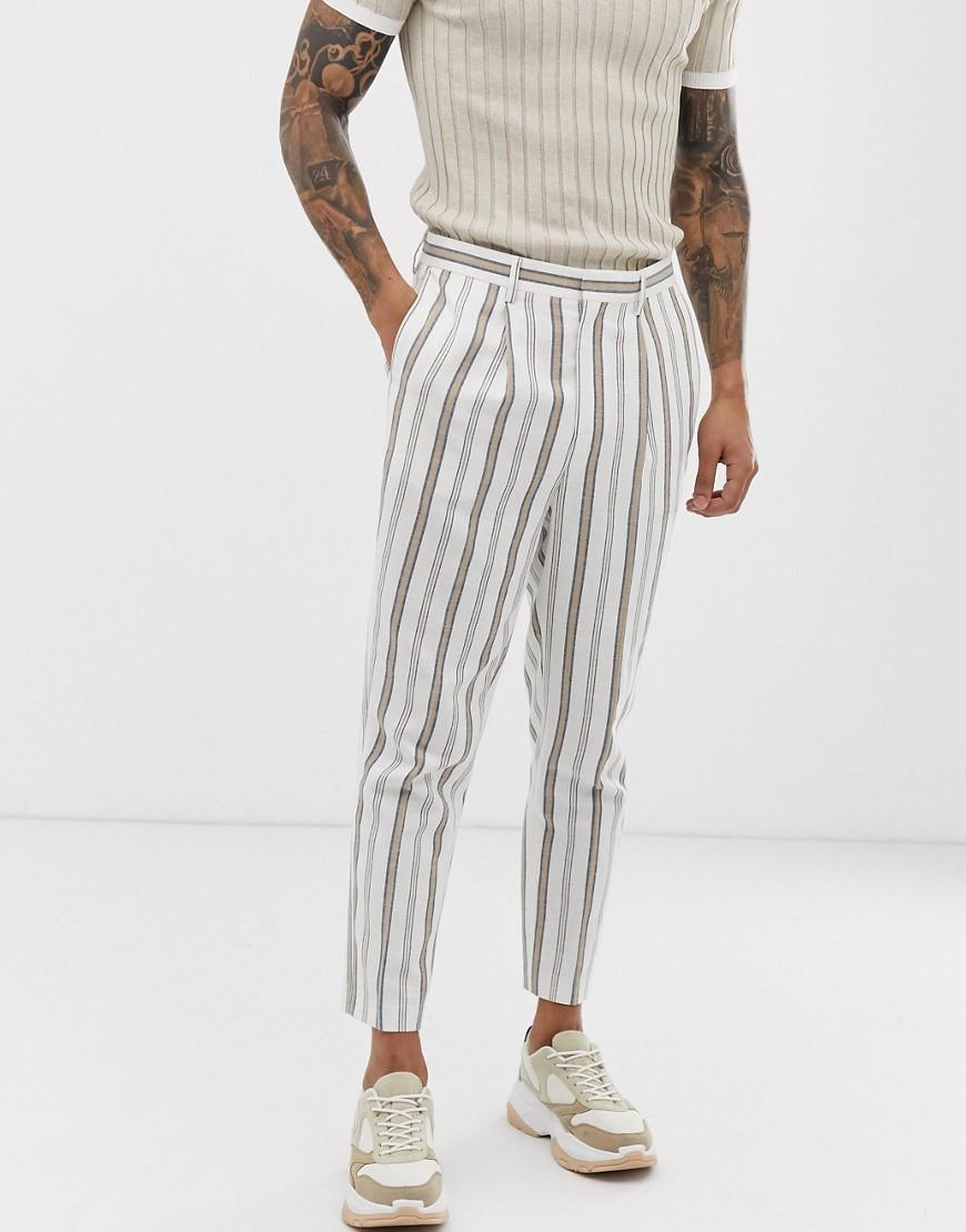 asos mens striped pants