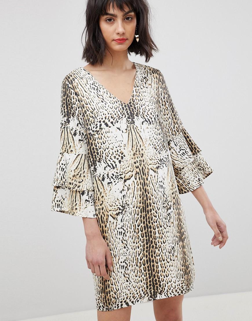vero moda animal print dress