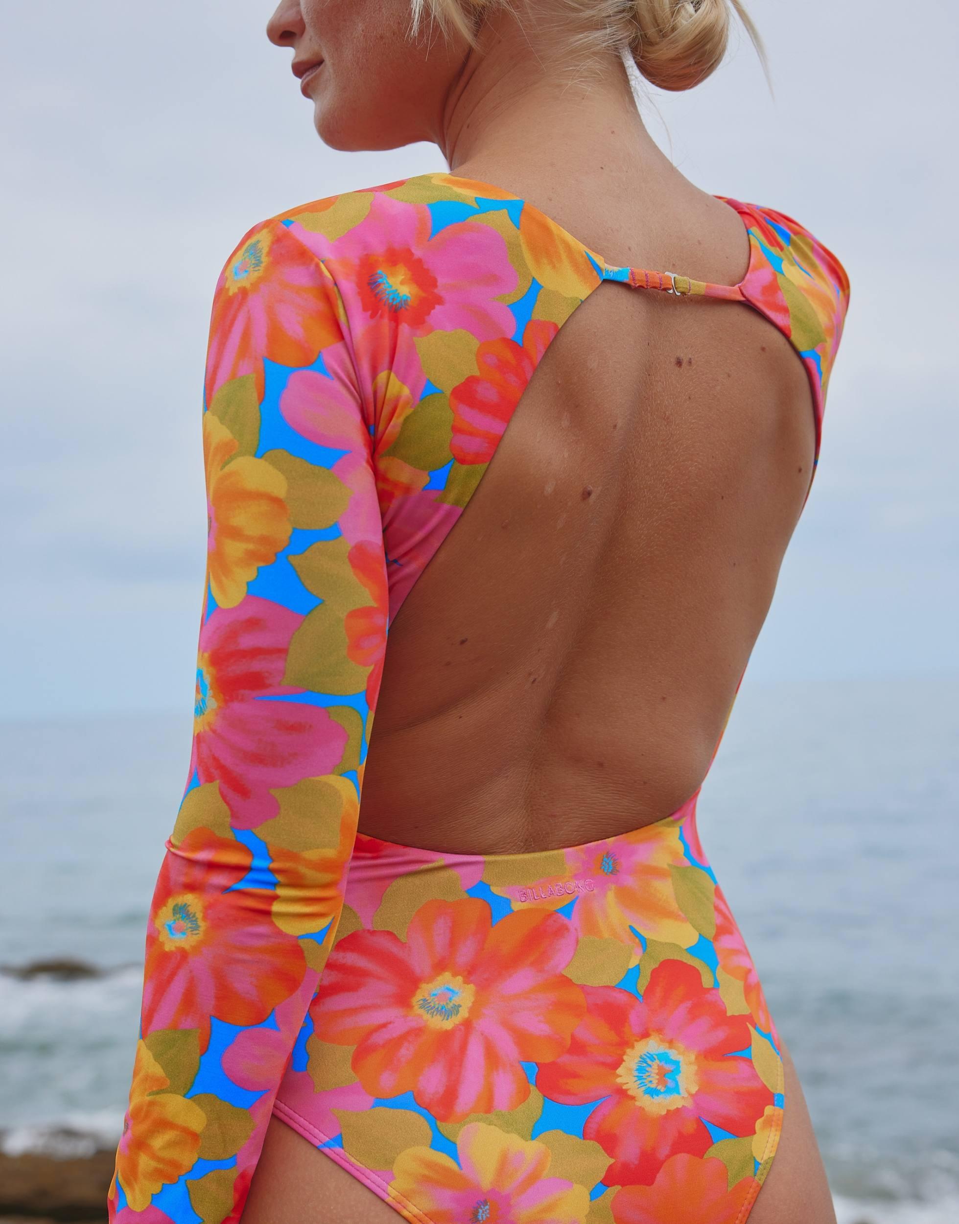 Billabong X Amanda Djerf Sunny Coast Long Sleeve Surf Swimsuit in