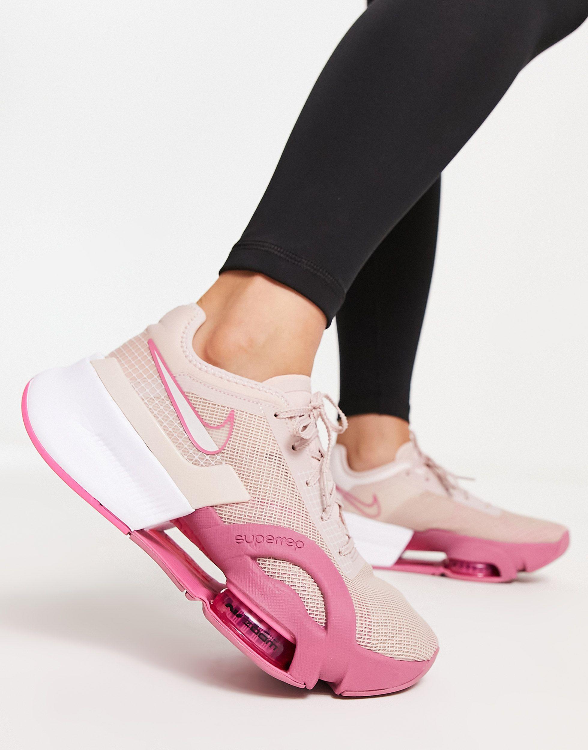 Nike Air Zoom Superrep 3 Trainers in Pink | Lyst