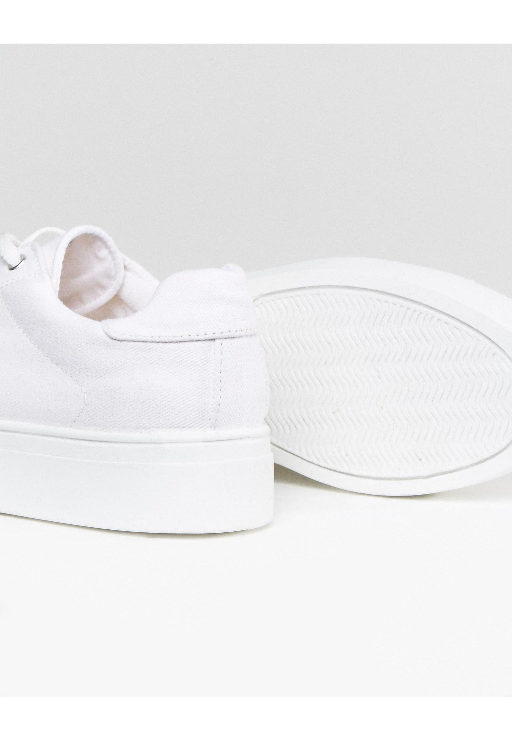 asos design day light chunky flatform lace up trainers