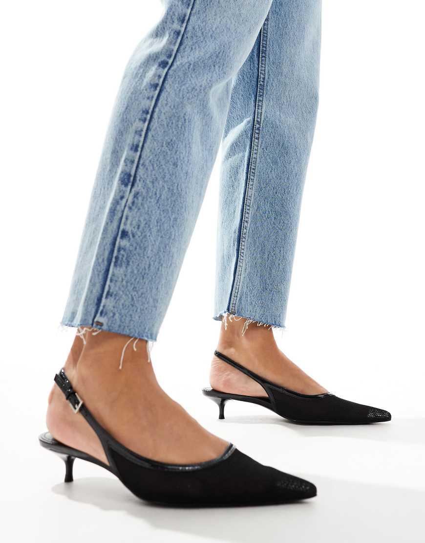 Asos Zapato Salon Negro Mango Zapatos De Sal N Mango De Mujer
