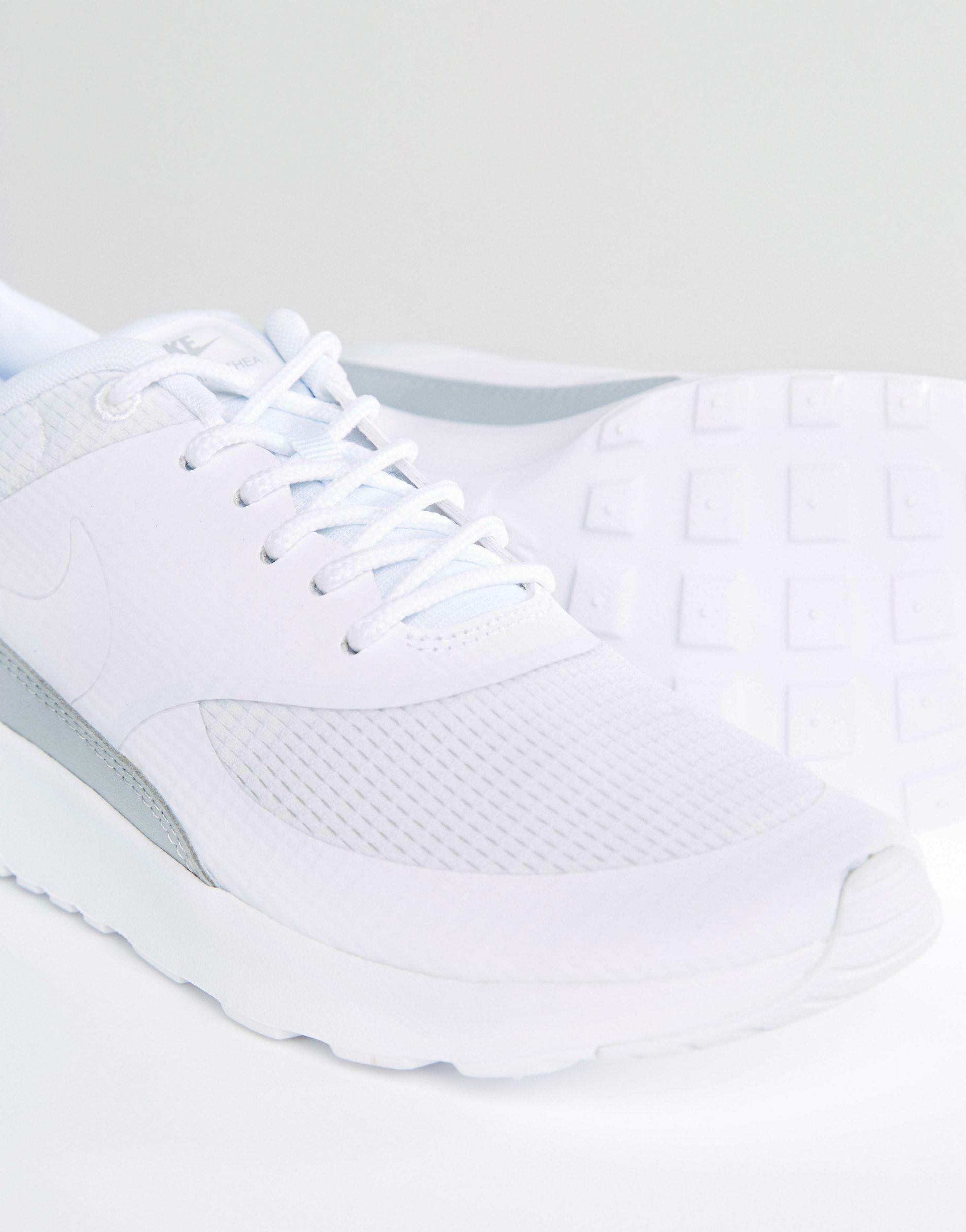 Nike air max thea argent sale