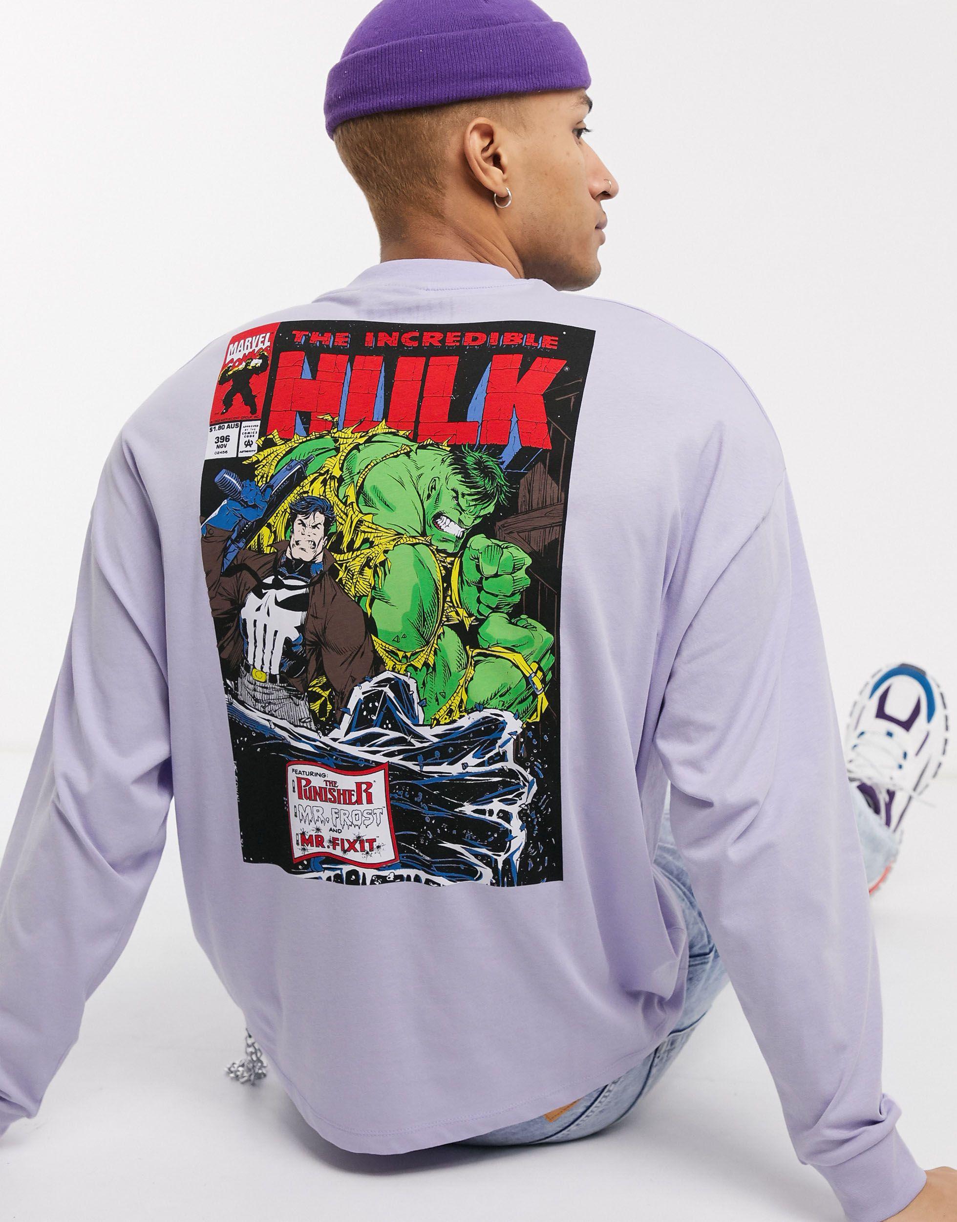 ASOS Cotton Marvel Oversized Long 
