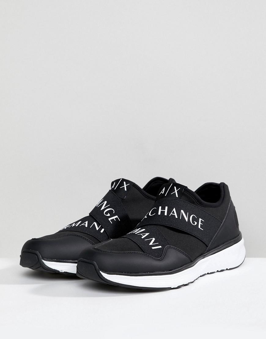 armani exchange runner trainers