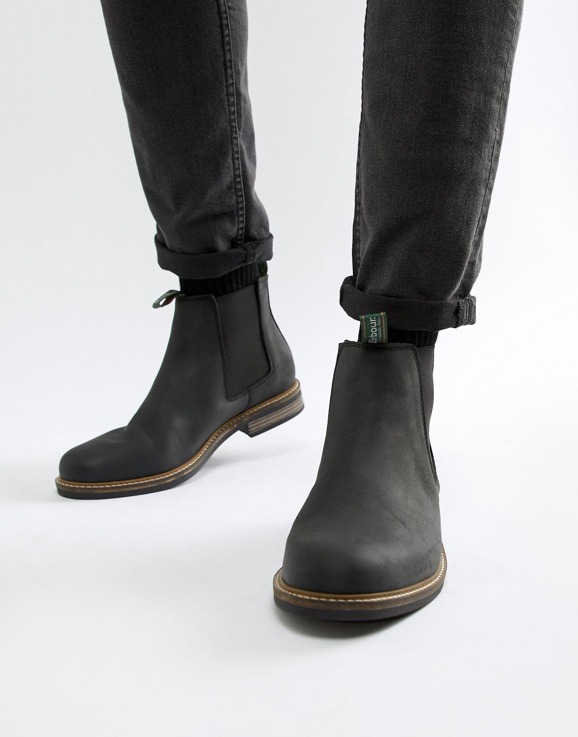 barbour farsley leather chelsea boots in black, super sell UP TO 59% OFF -  www.gstarcad.gr
