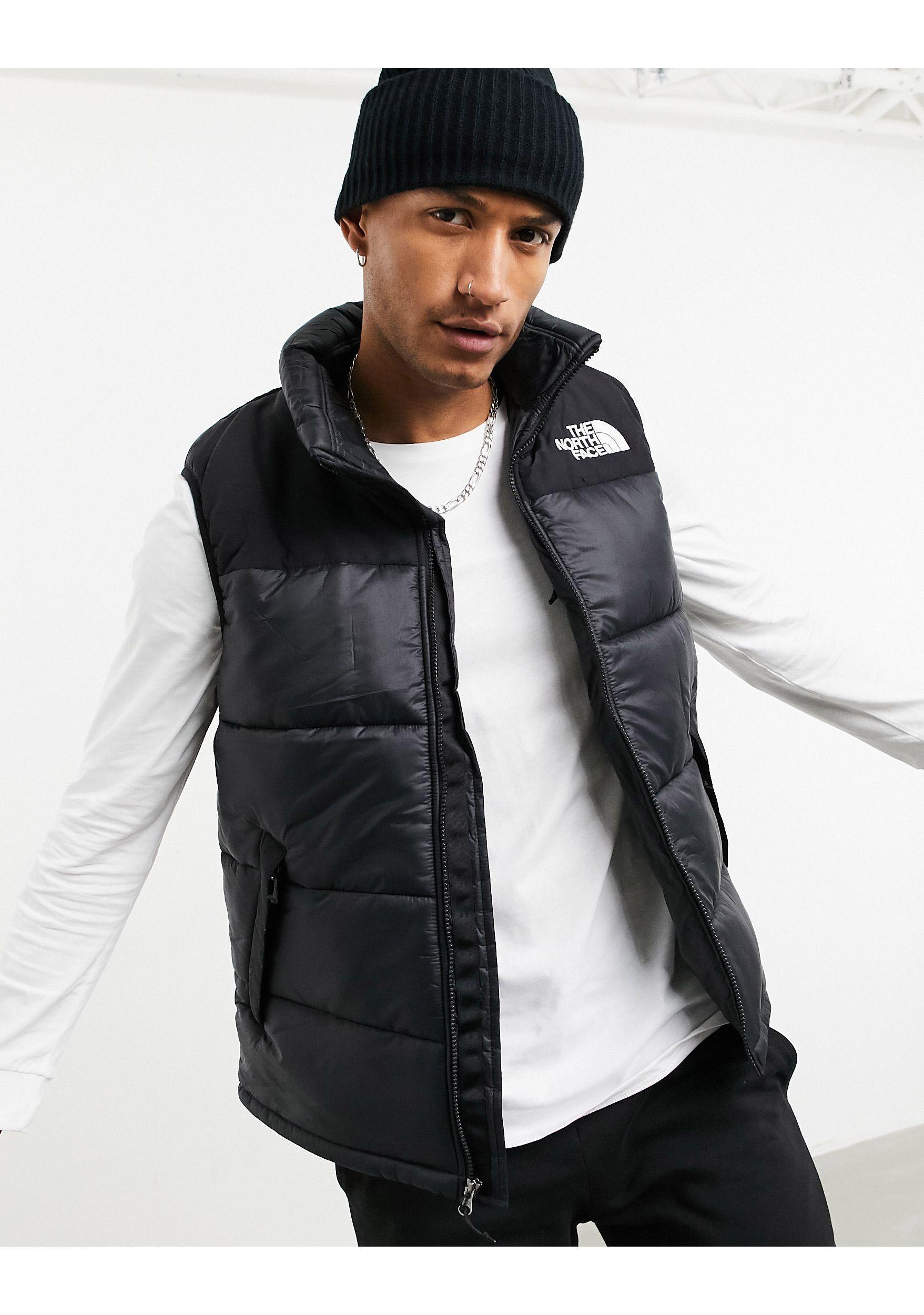 The North Face Himalayan Insulated Puffer Gilet in Blue for Men | Lyst