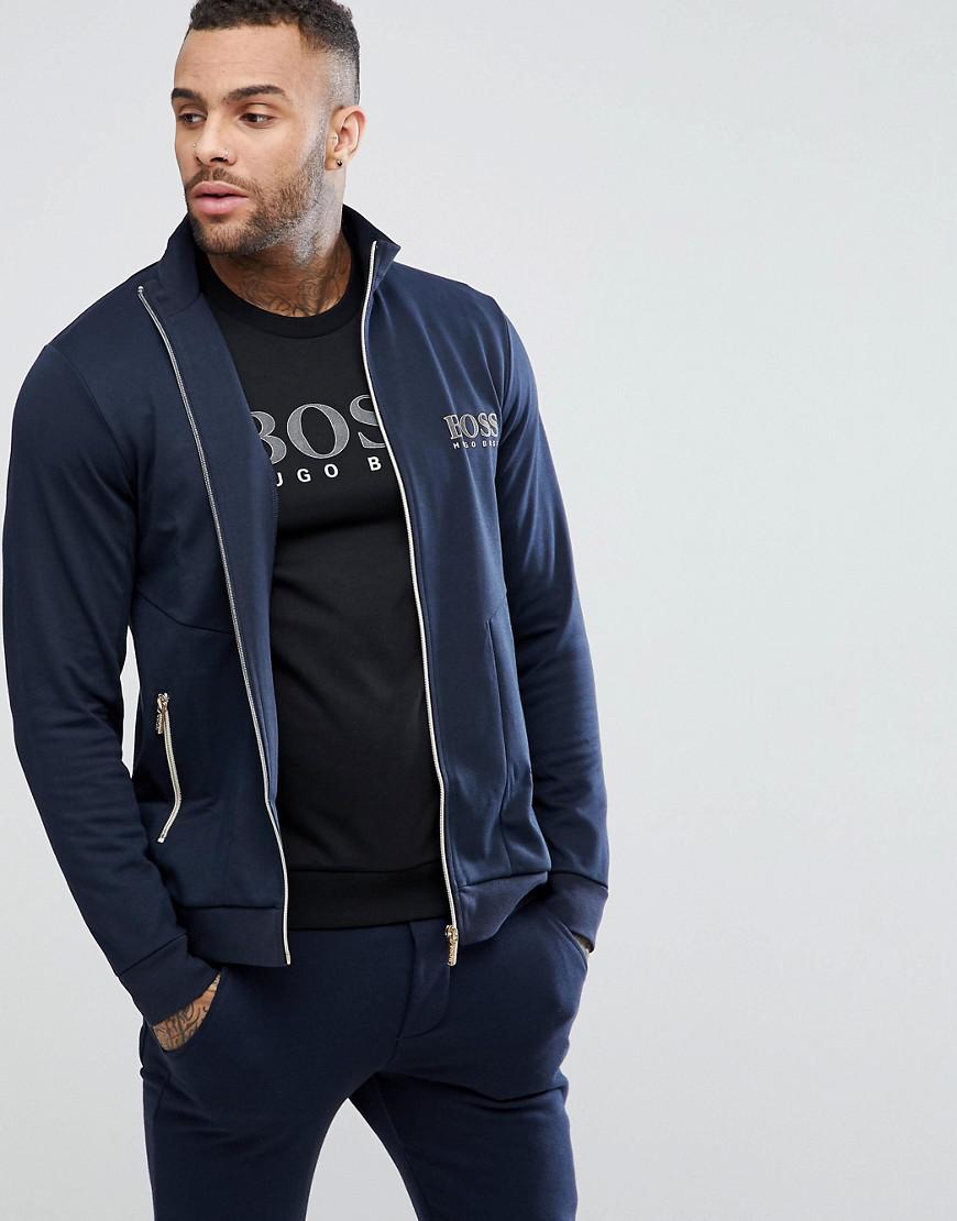 BOSS by HUGO BOSS Tracksuit Zip Thru Jacket in Blue for Men | Lyst