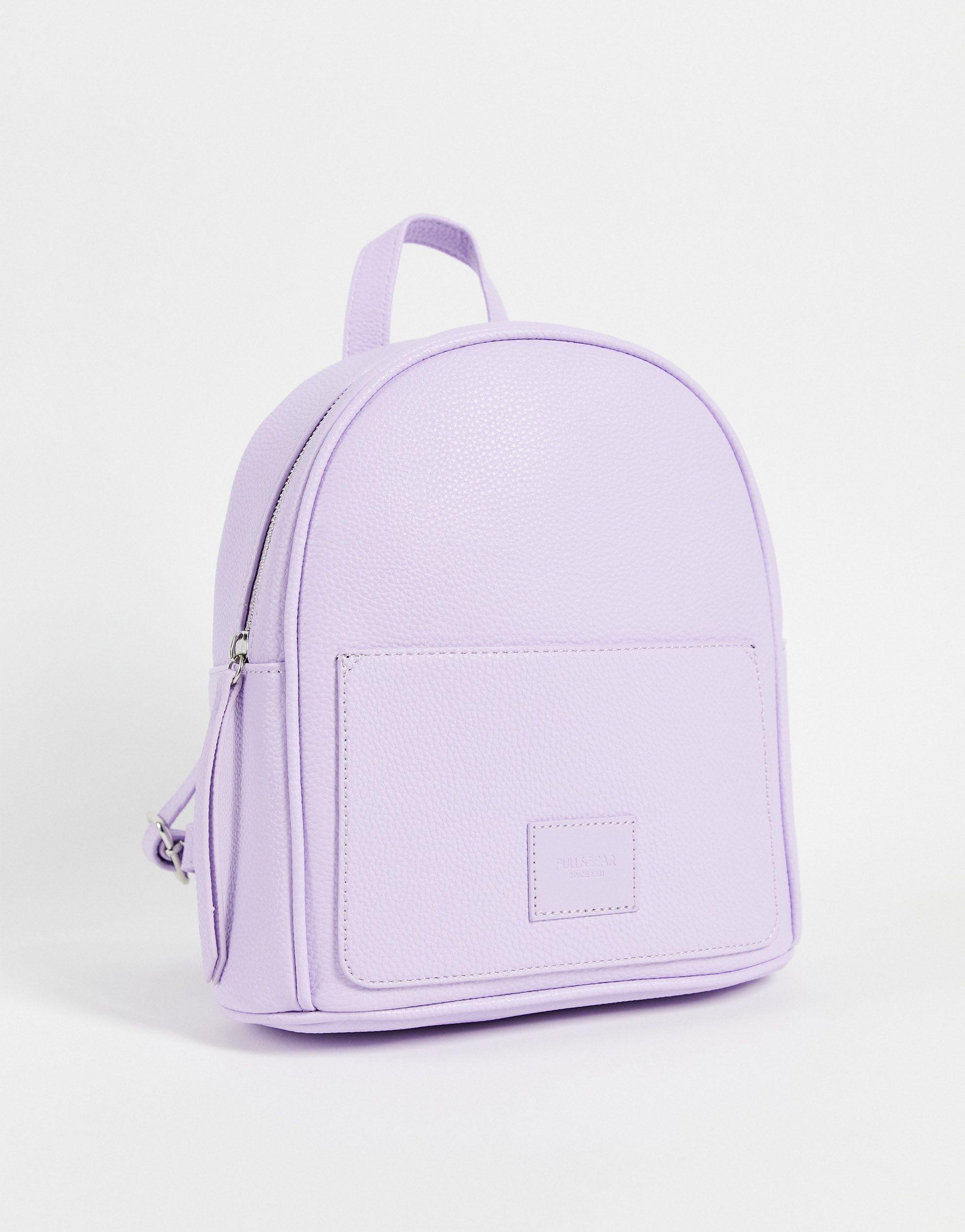 mauve backpack