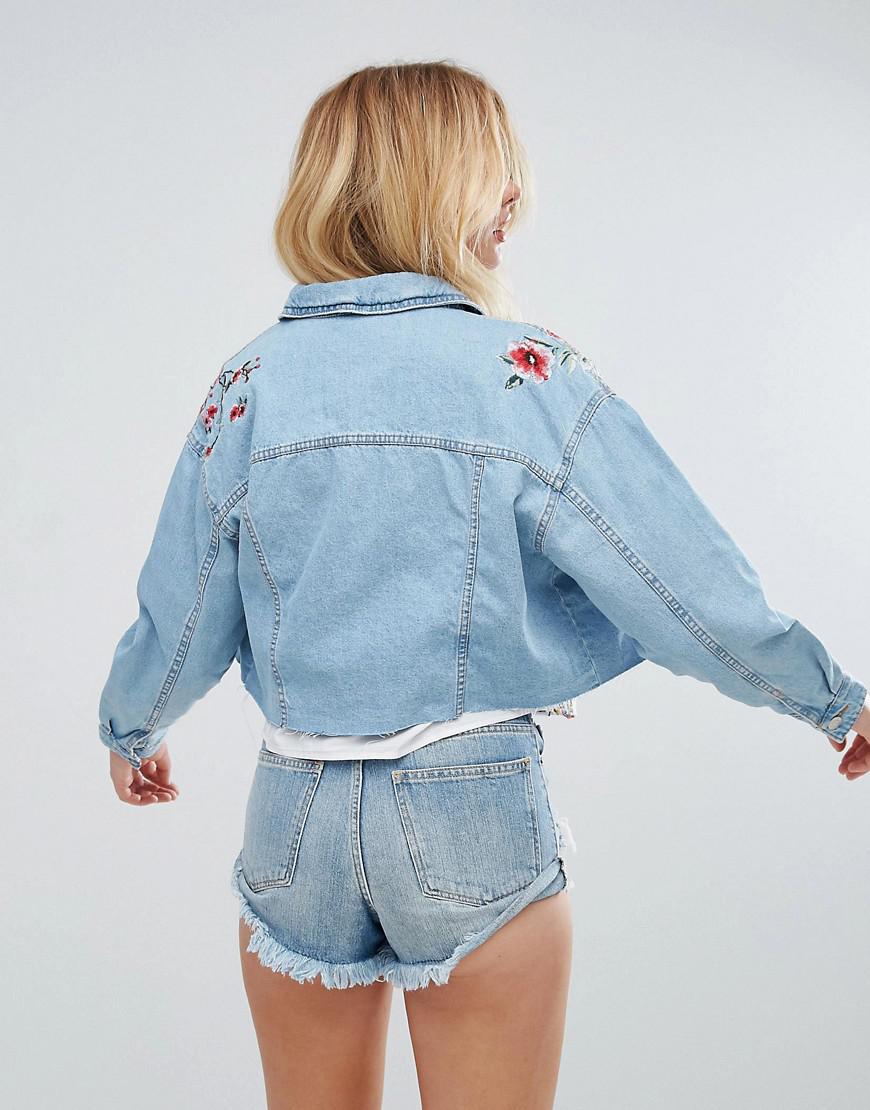 bershka cropped jacket