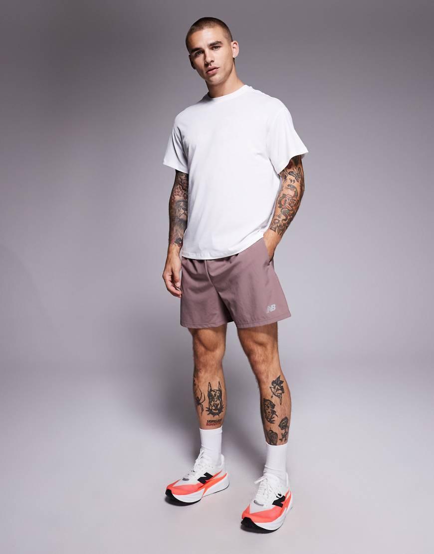 New Balance Sport Inch Short in Purple for Men Lyst UK