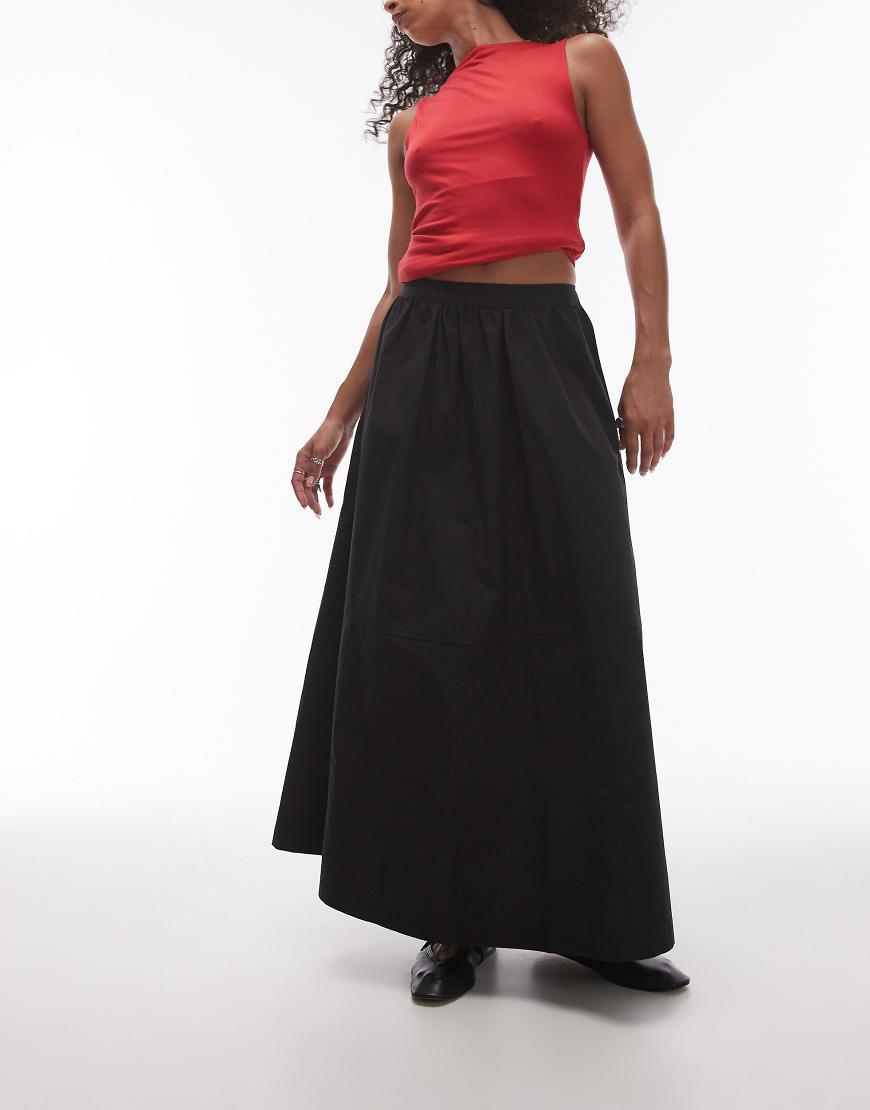Black full skirt online