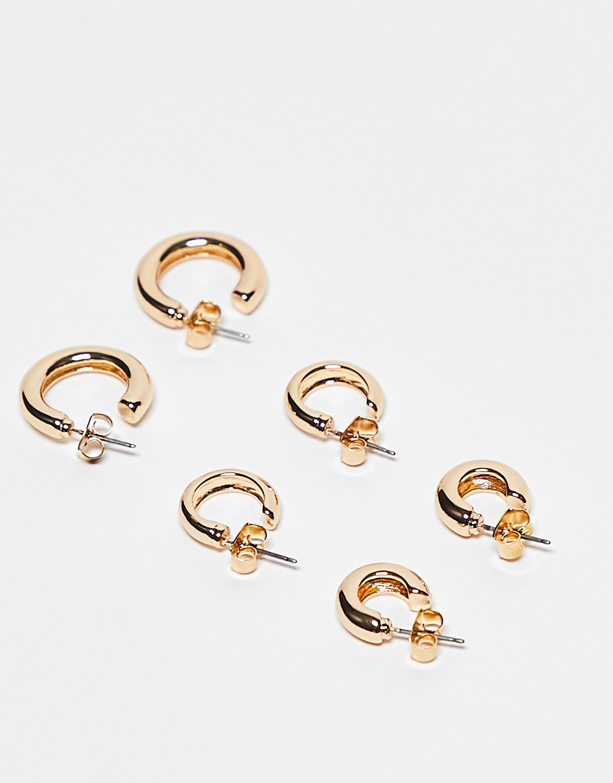 Monki 2024 hoop earrings