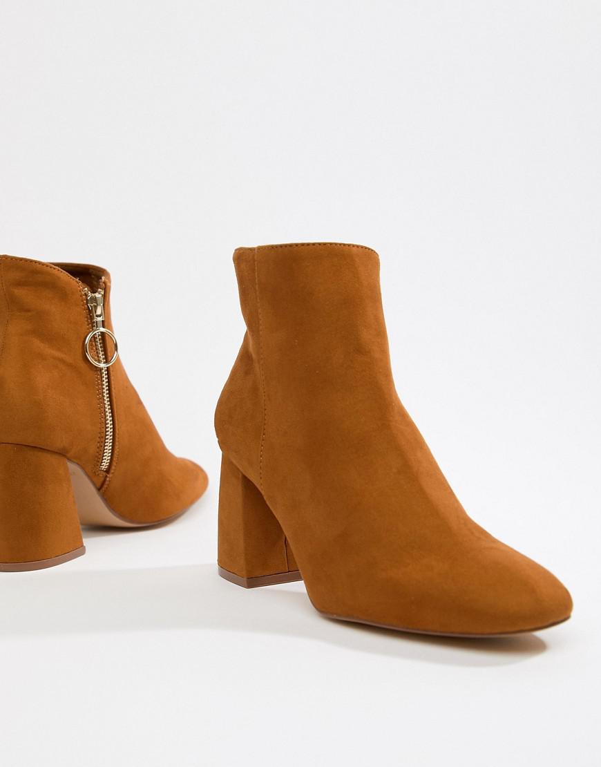 ankle boots mustard