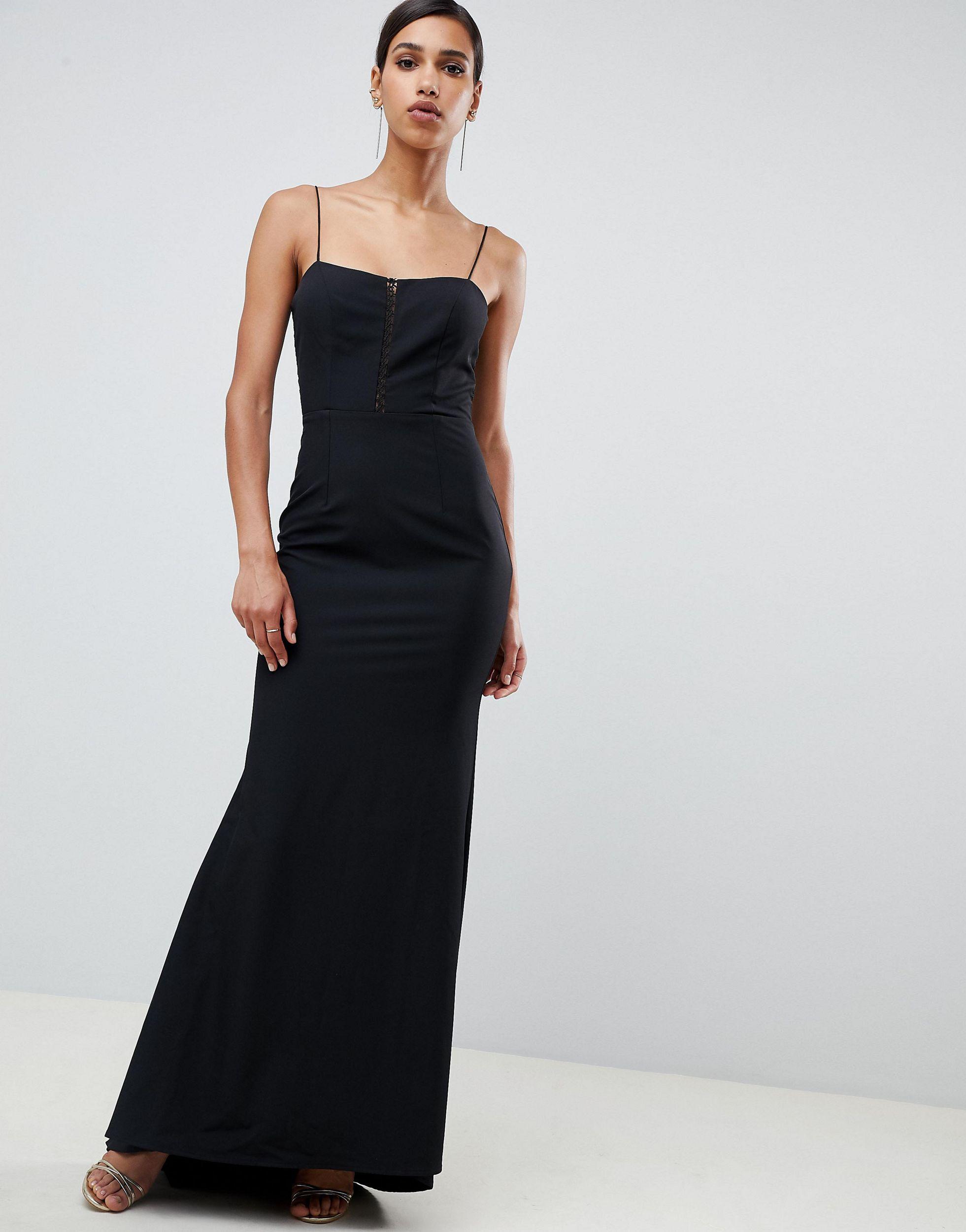 jarlo plunge fishtail maxi