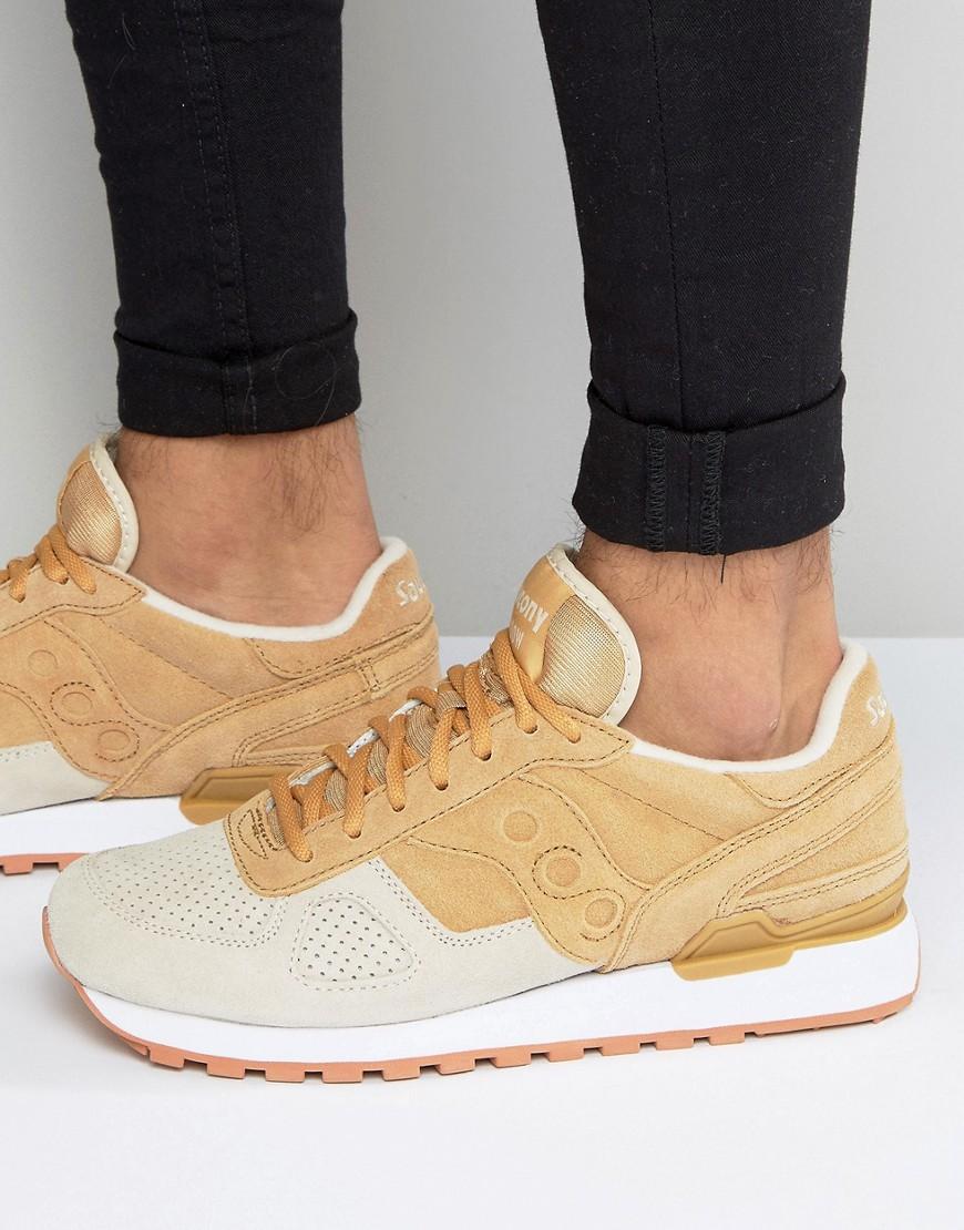 Saucony Suede Shadow Original Cannoli Trainers S70257-3 - Beige in Natural  for Men - Lyst