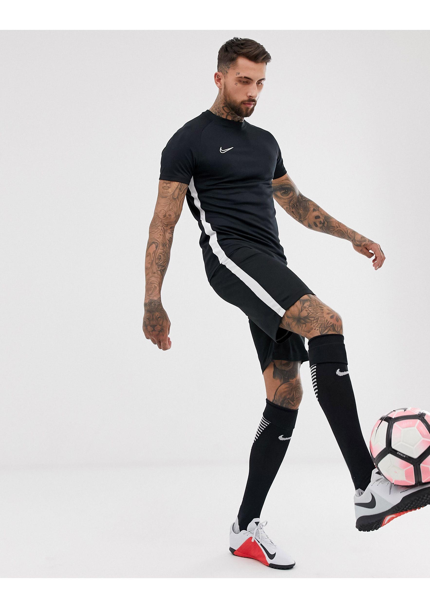 Dry academy - t-shirt Nike Football pour homme en coloris Noir | Lyst