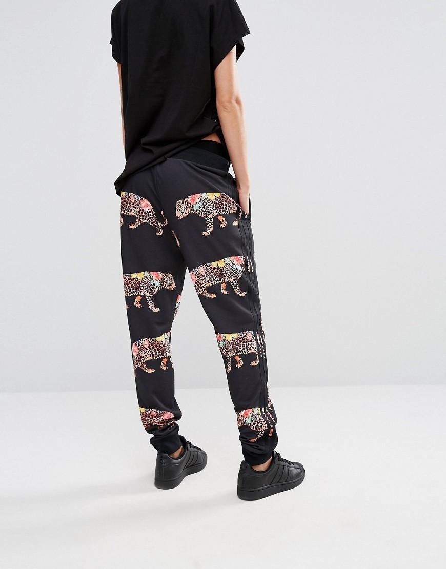 adidas Originals Originals X Farm Multi Leopard Print Cuffed Sweat Pants |  Lyst