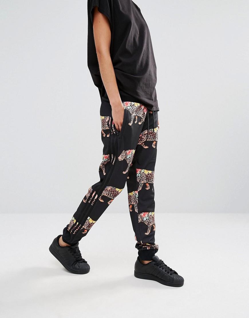 adidas Originals Originals X Farm Multi Leopard Print Cuffed Sweat Pants |  Lyst