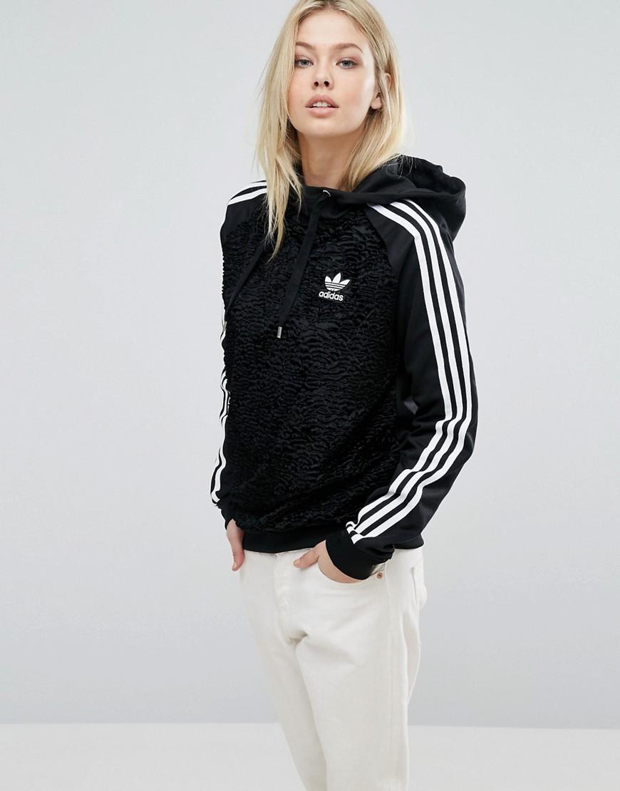 adidas fur hoodie