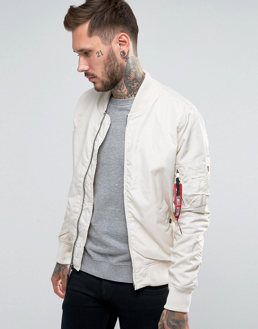 alpha industries off white