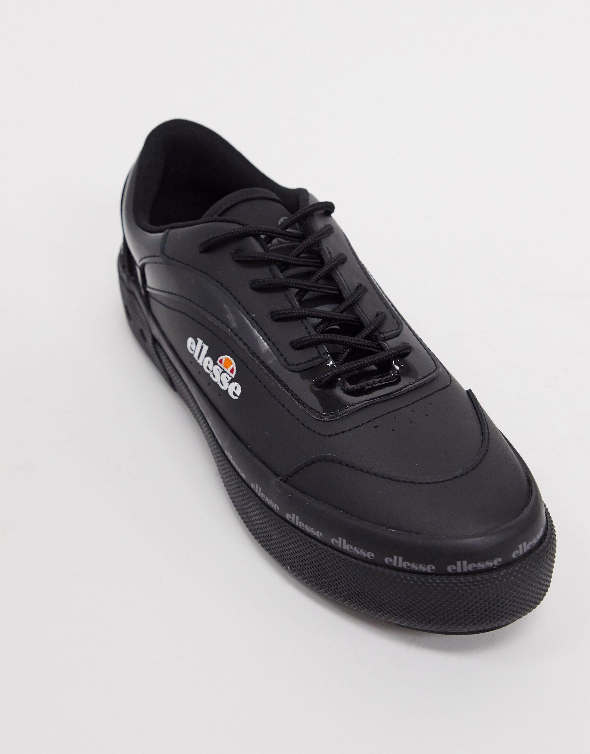 ellesse black shoes