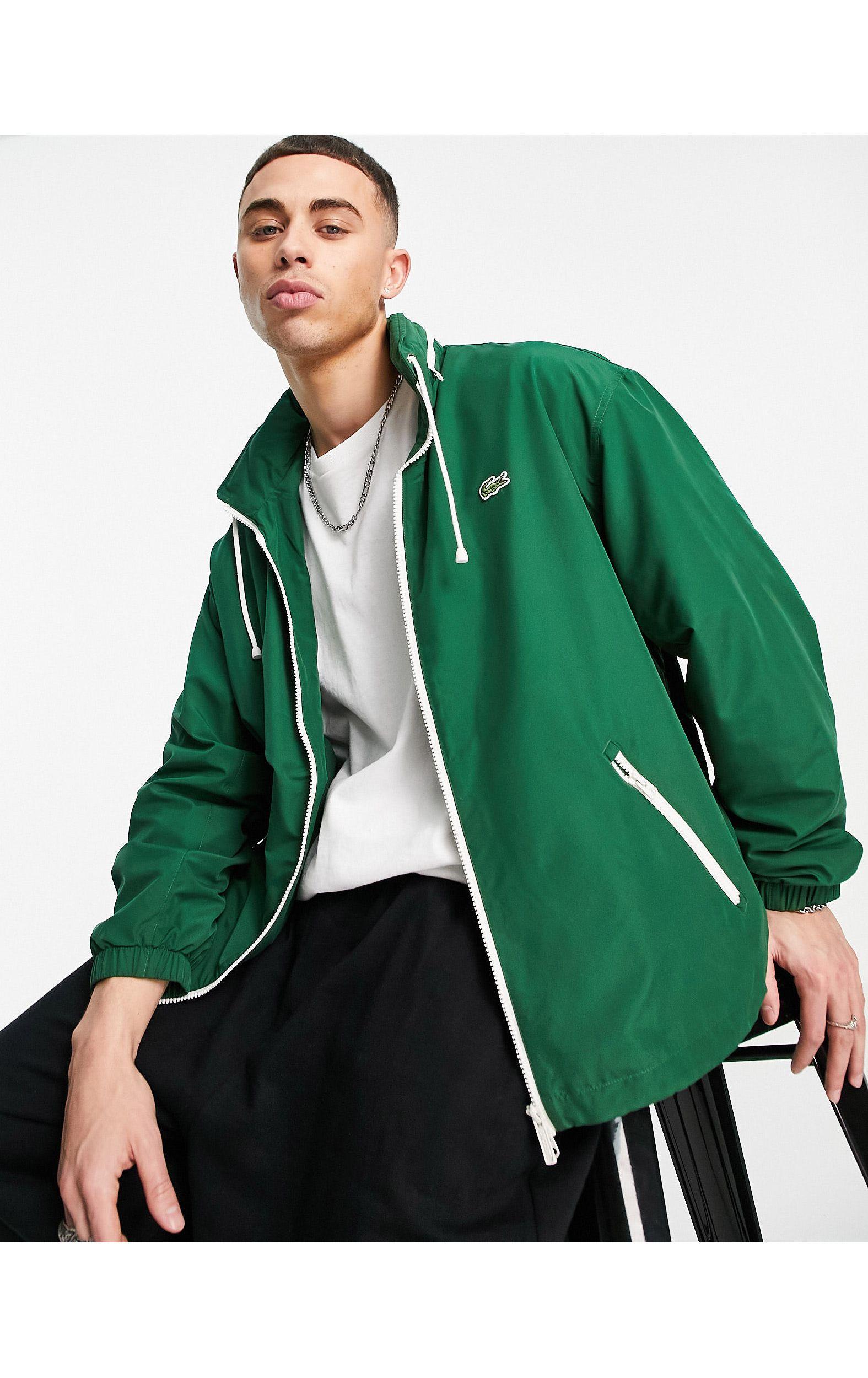 Lacoste Classic Jacket With Concealed 