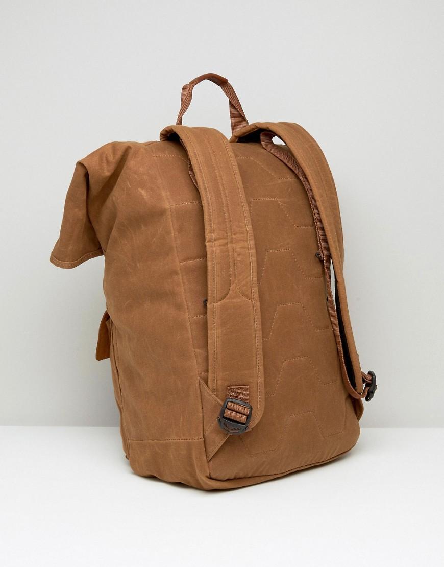 Timberland Waxed Canvas Backpack in Brown for Men - Lyst