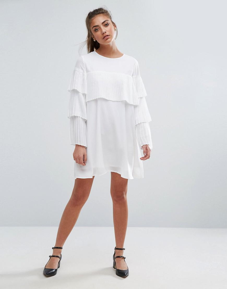 boohoo white dress