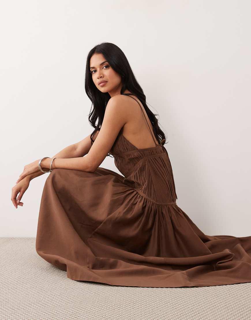 Brown Maxi dresses for Women