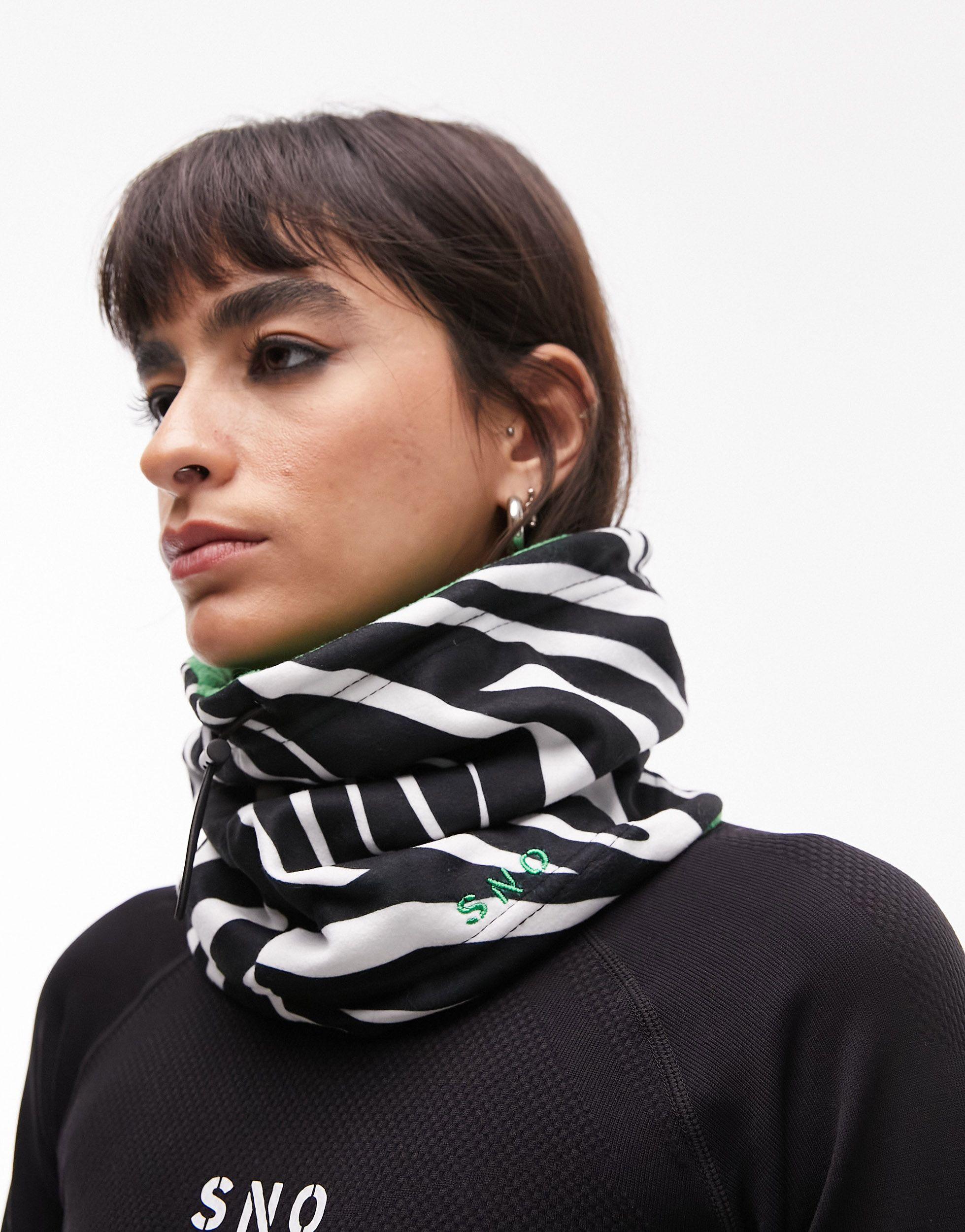 Topshop hotsell black scarf