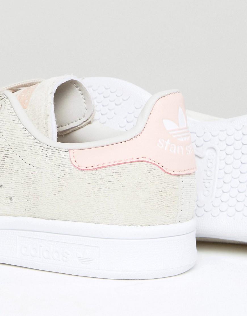 adidas stan smith beige pink