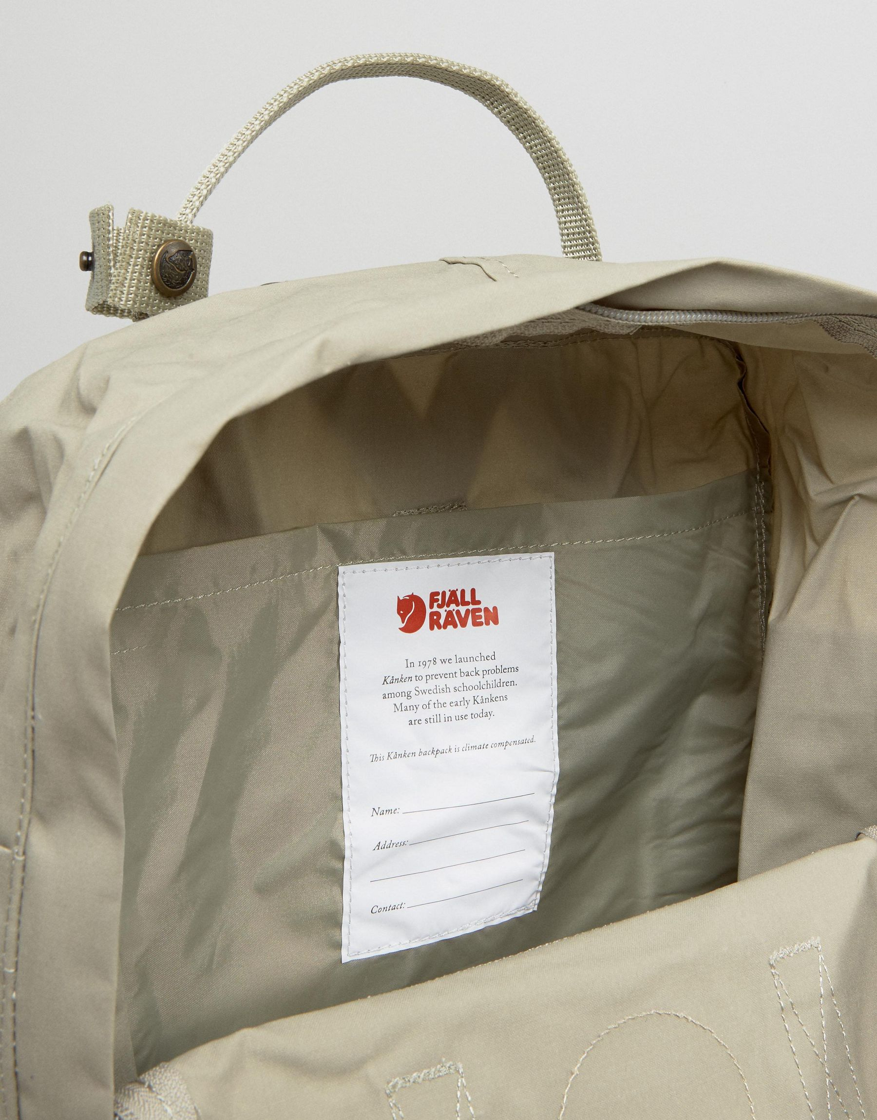 Fjallraven Classic Kanken Putty | Lyst