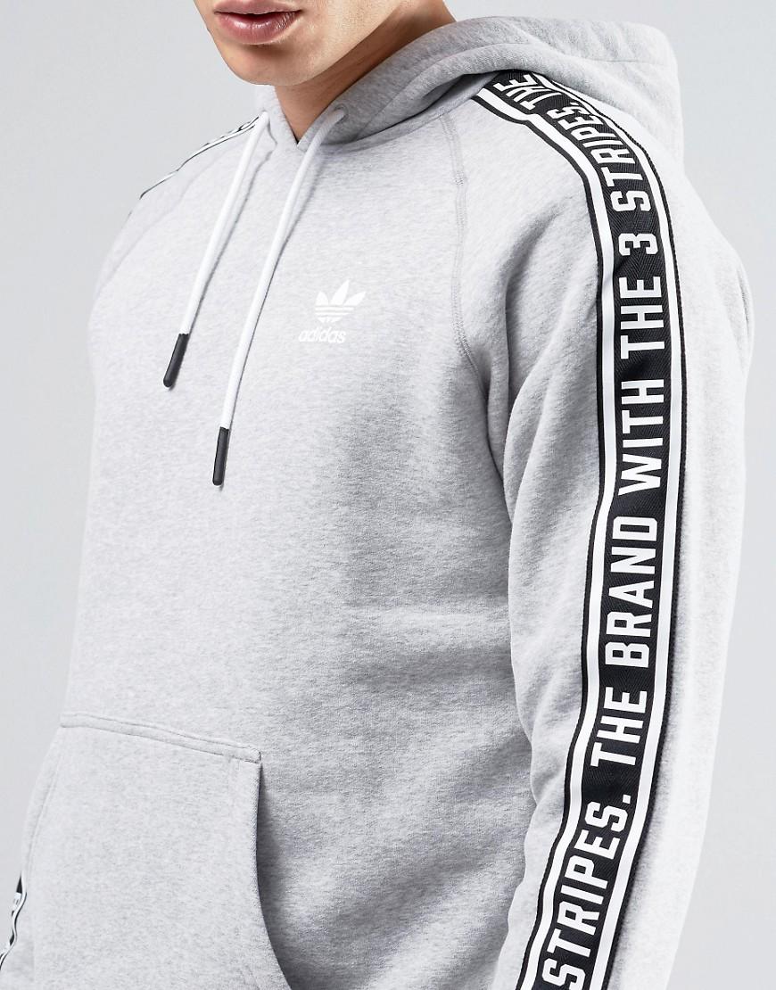 the brand with 3 stripes hoodie