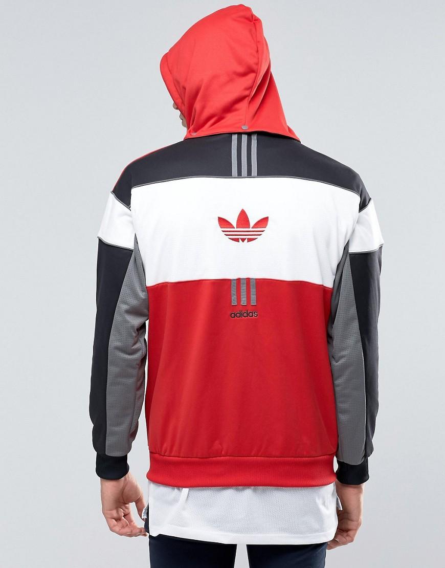 adidas Originals Id96 Hoodie In Black Ay9256 - Black for Men | Lyst