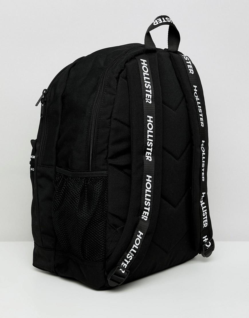 Hollister Backpack in Black Lyst UK