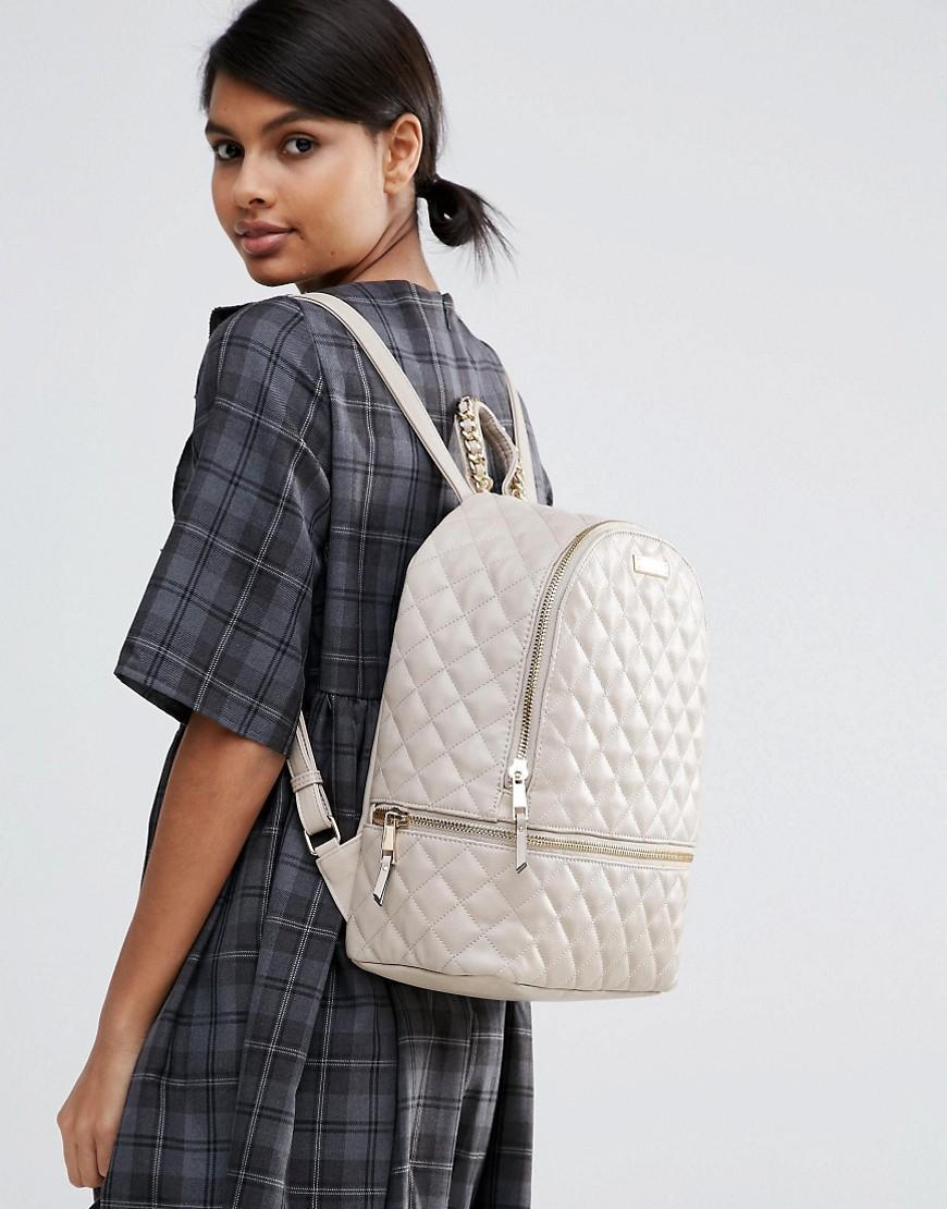 aldo quilted backpack