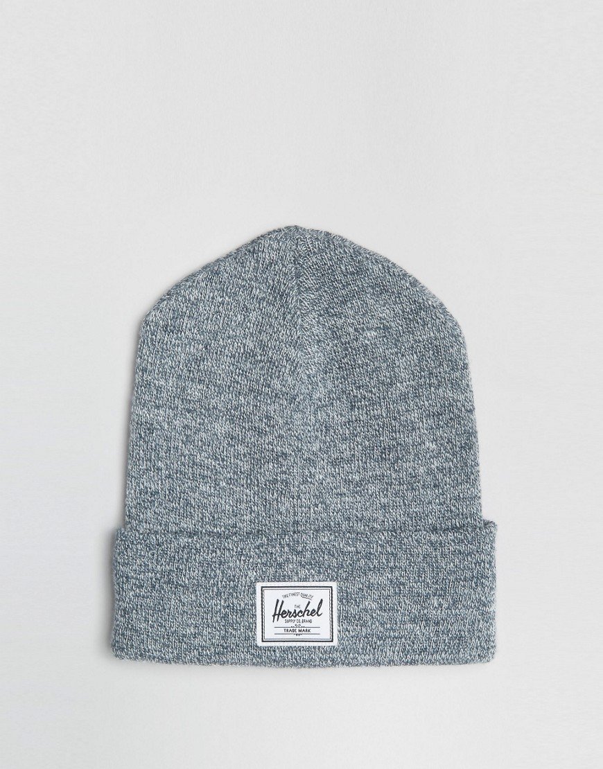 Herschel Supply Co. Synthetic Herschel Grey Marl Knitted Beanie in Grey 