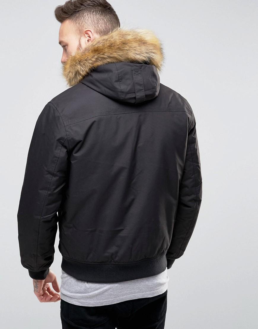 timberland fur jacket