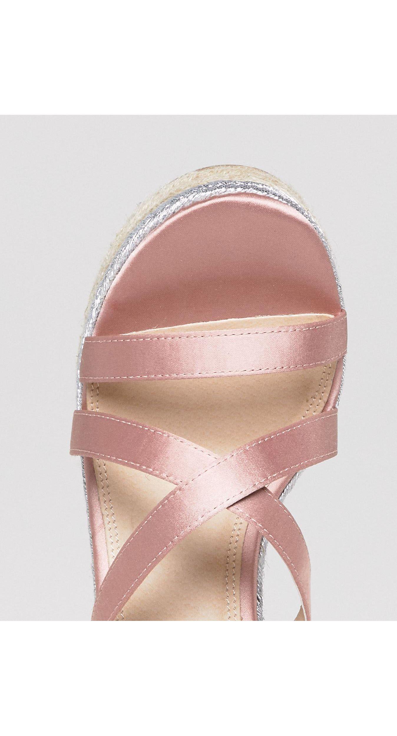 wide fit high wedges